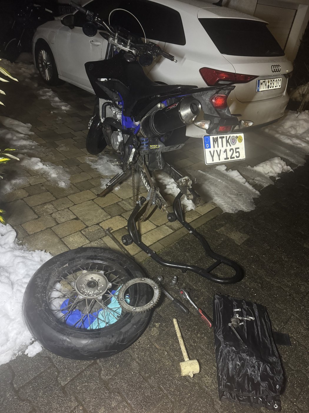 Yamaha WR 125X – Foto 2 aus dem privaten Album