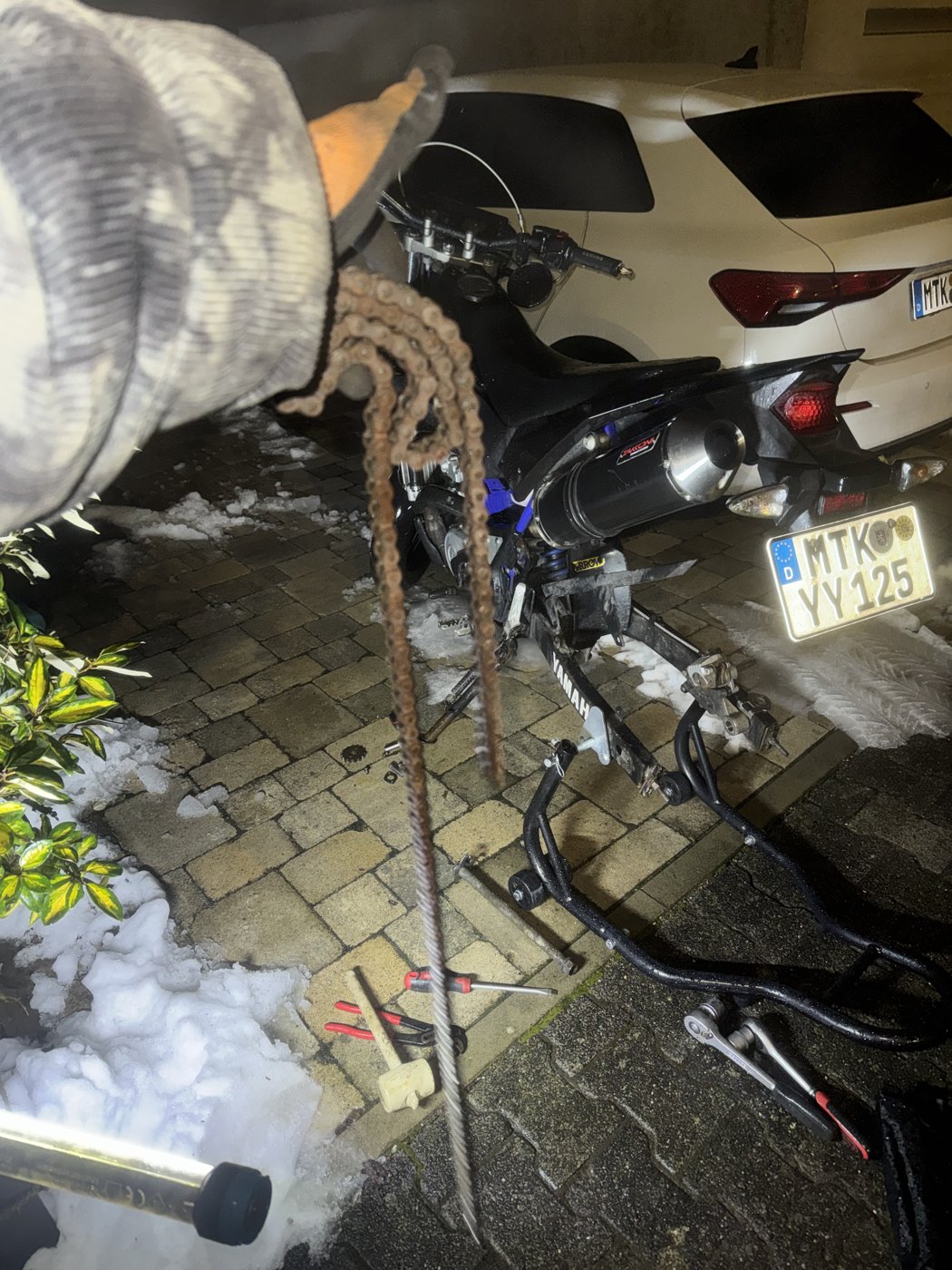 Yamaha WR 125X – Foto 3 aus dem privaten Album