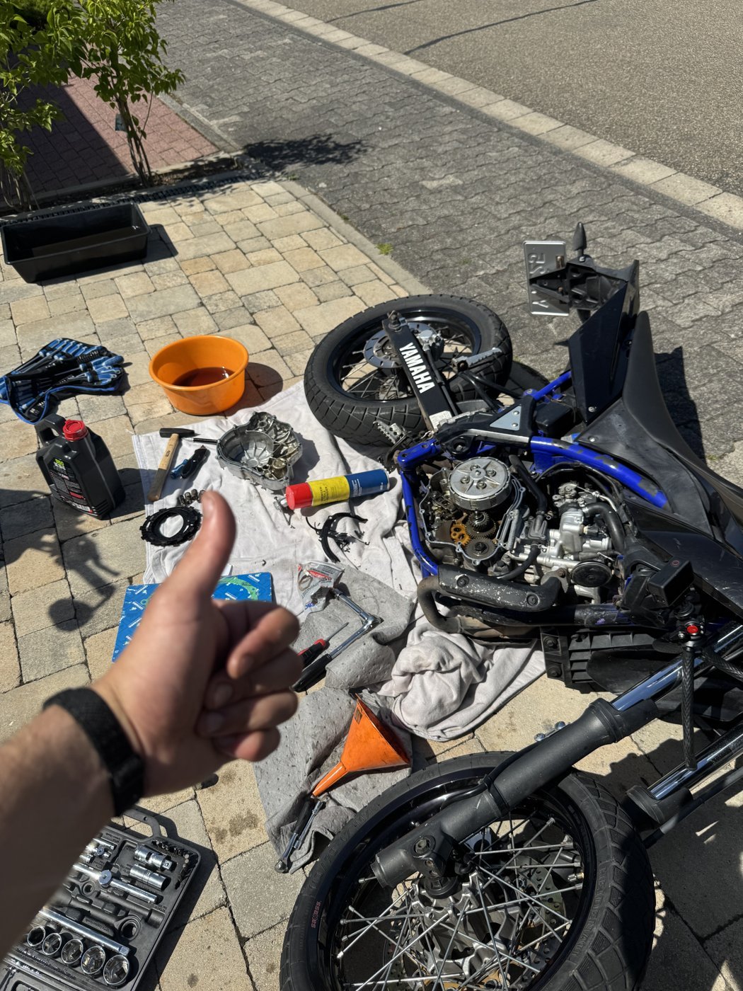 Yamaha WR 125X – Foto 4 aus dem privaten Album